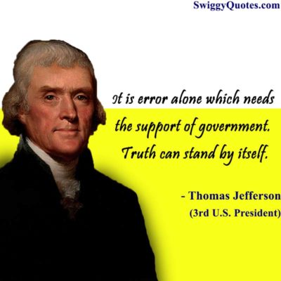 25+ Best Thomas Jefferson Quotes on Government and Power