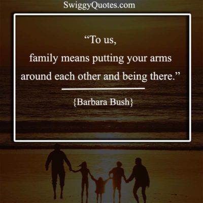 19+ Lovely One Line Family Quotes - Swiggy Quotes