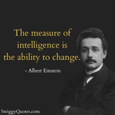 9 Albert Einstein Quotes on Change - Swiggy Quotes