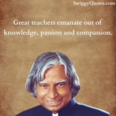 8 Incredible APJ Abdul Kalam Quotes on Knowledge - Swiggy Quotes